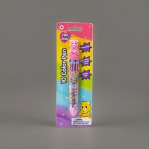 🔥Care Bear Retro Vintage Style Retractable 10 Color Pen HTF BNWT🔥